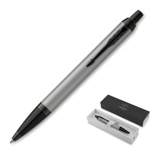 Parker IM Achromatic Silver Black